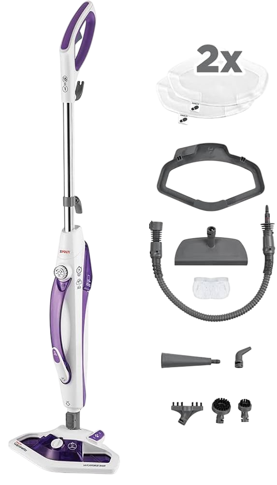 guide achat Balai vapeur Polti Vaporetto SV440 Double, balai vapeur avec accessoires pour nettoyage des sols et des surfaces à la vapeur