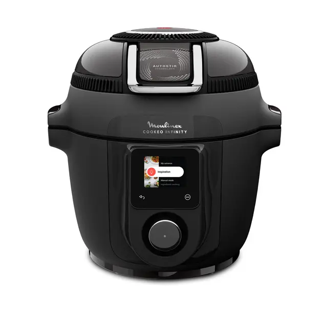 Autocuiseur Cookeo Infinity avec fonction airfryer intégrée, appareil de cuisson sous pression multifonction pour la cuisine familiale