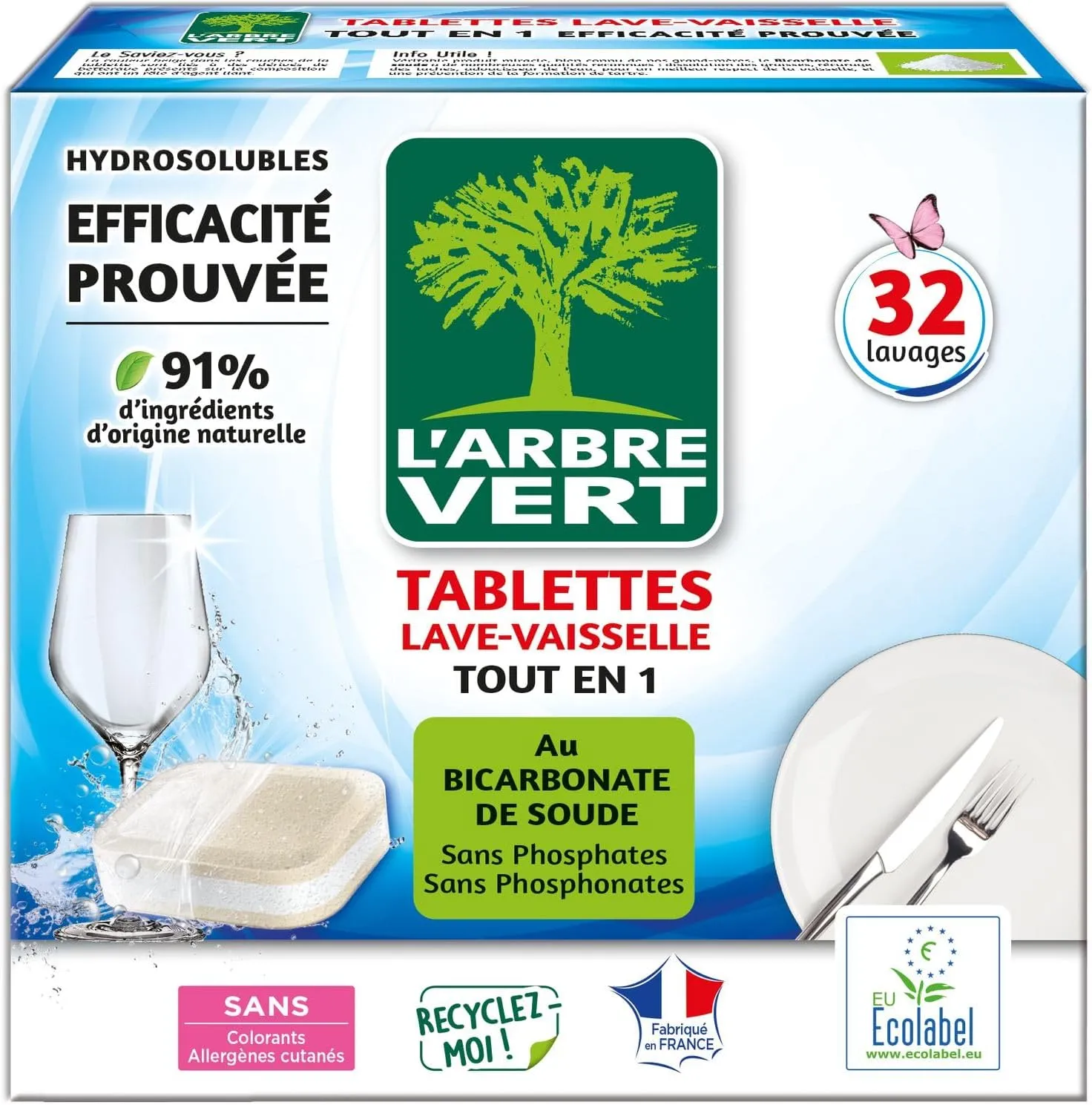 Produit lave vaisselle pas cher fairy pour optimiser l'efficacité du lavage et moins consommer