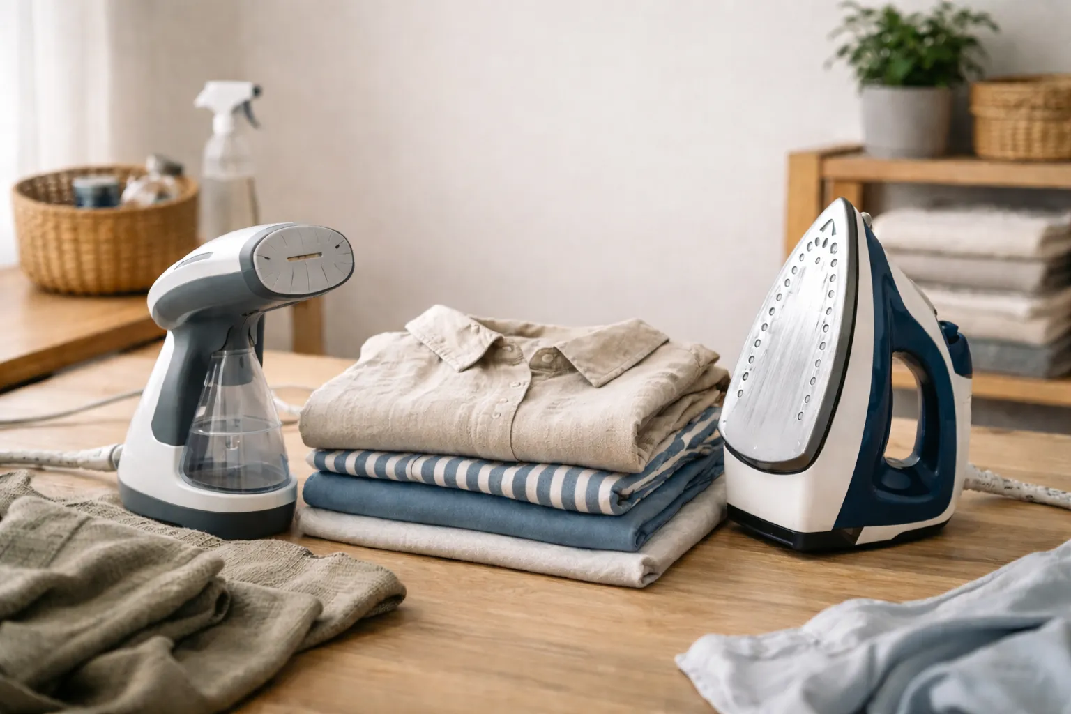 Défroisseur ou fer à repasser. Lequel est le plus adapté ?